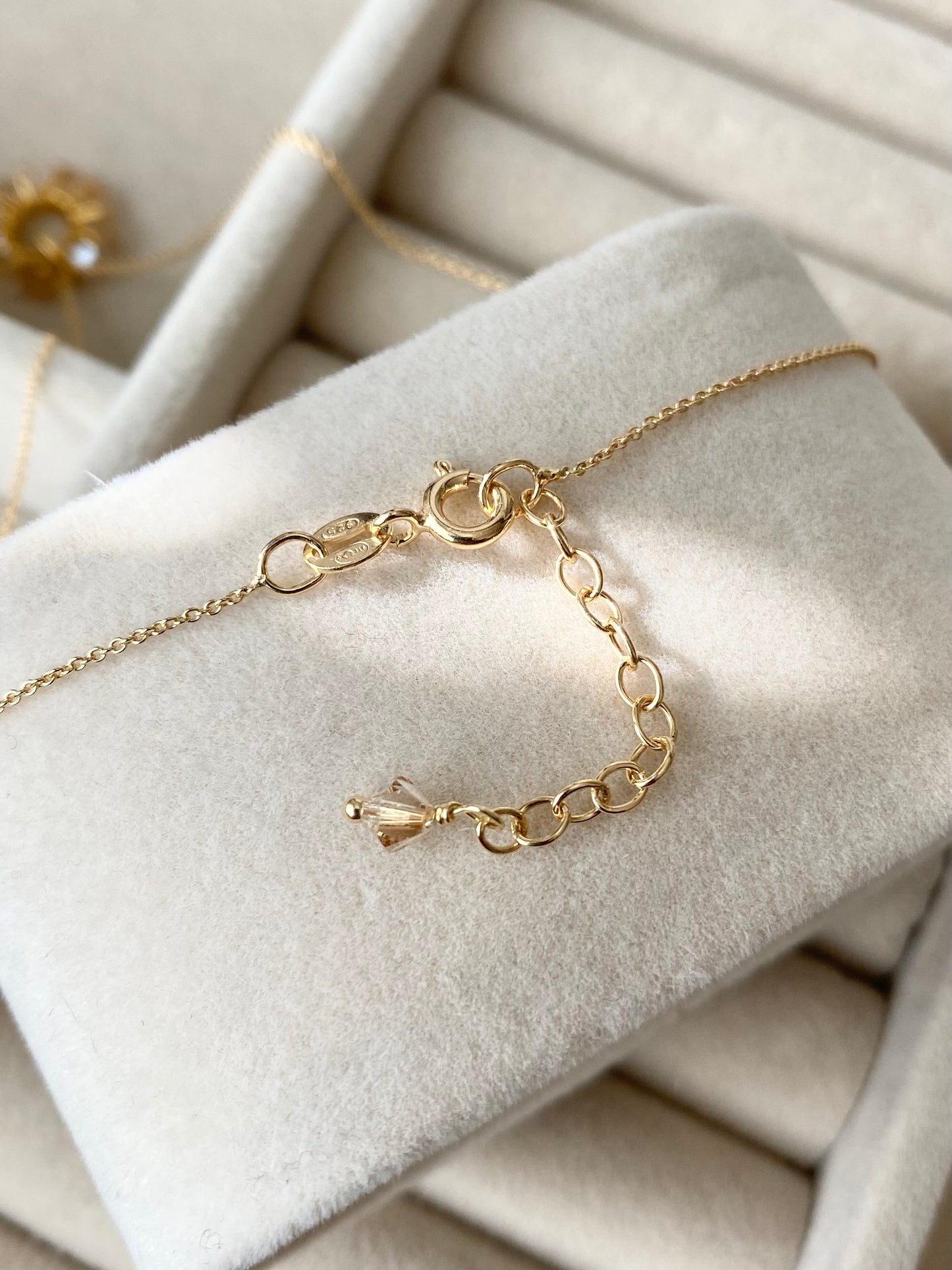 Tuplarenkaat & Soolorengas -korusetti, beige, kullattu hopea