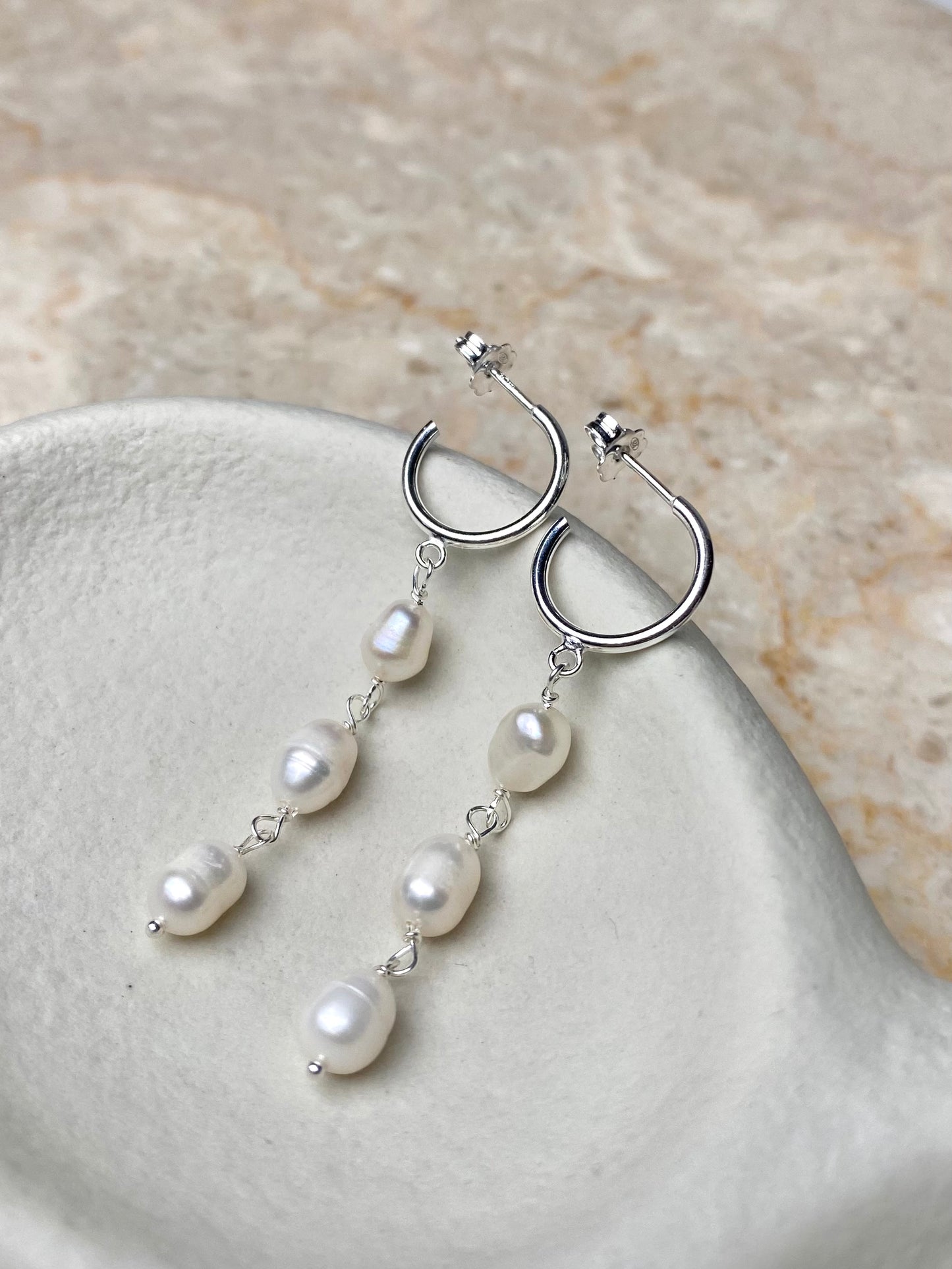 Aarteeni-korusetti, helmi, hopea