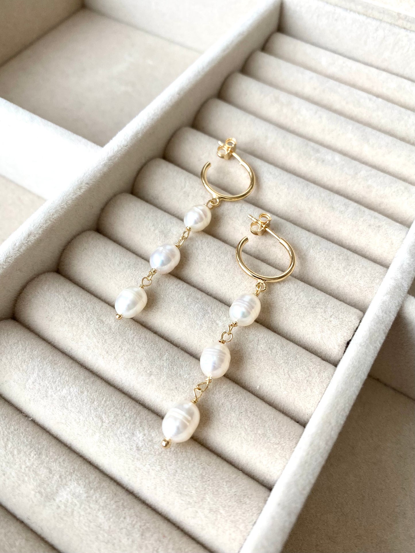 Aarteeni-korusetti, helmi, kullattu hopea