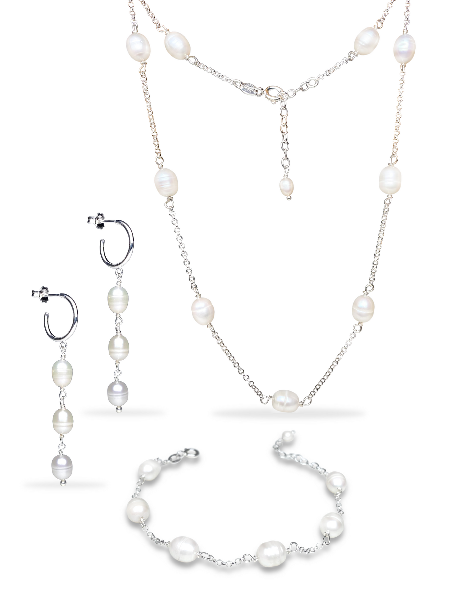 Aarteeni-korusetti, helmi, hopea