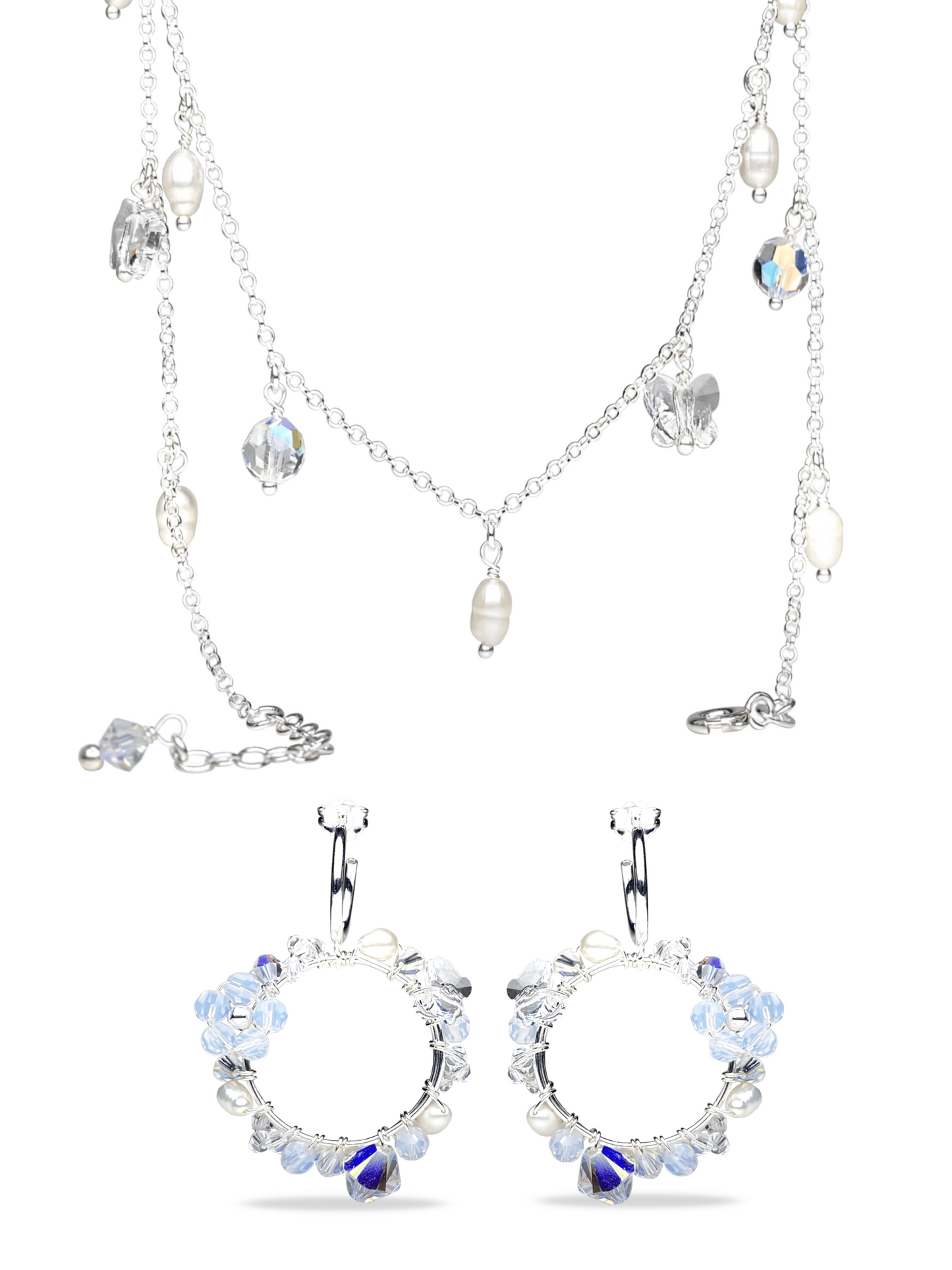 Keskikesä & Mini Mini -korusetti, hopea