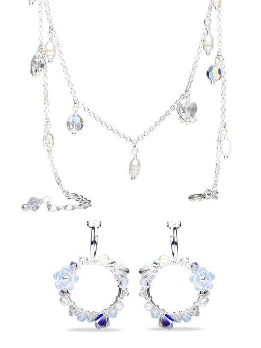 Keskikesä & Mini Mini -korusetti, hopea