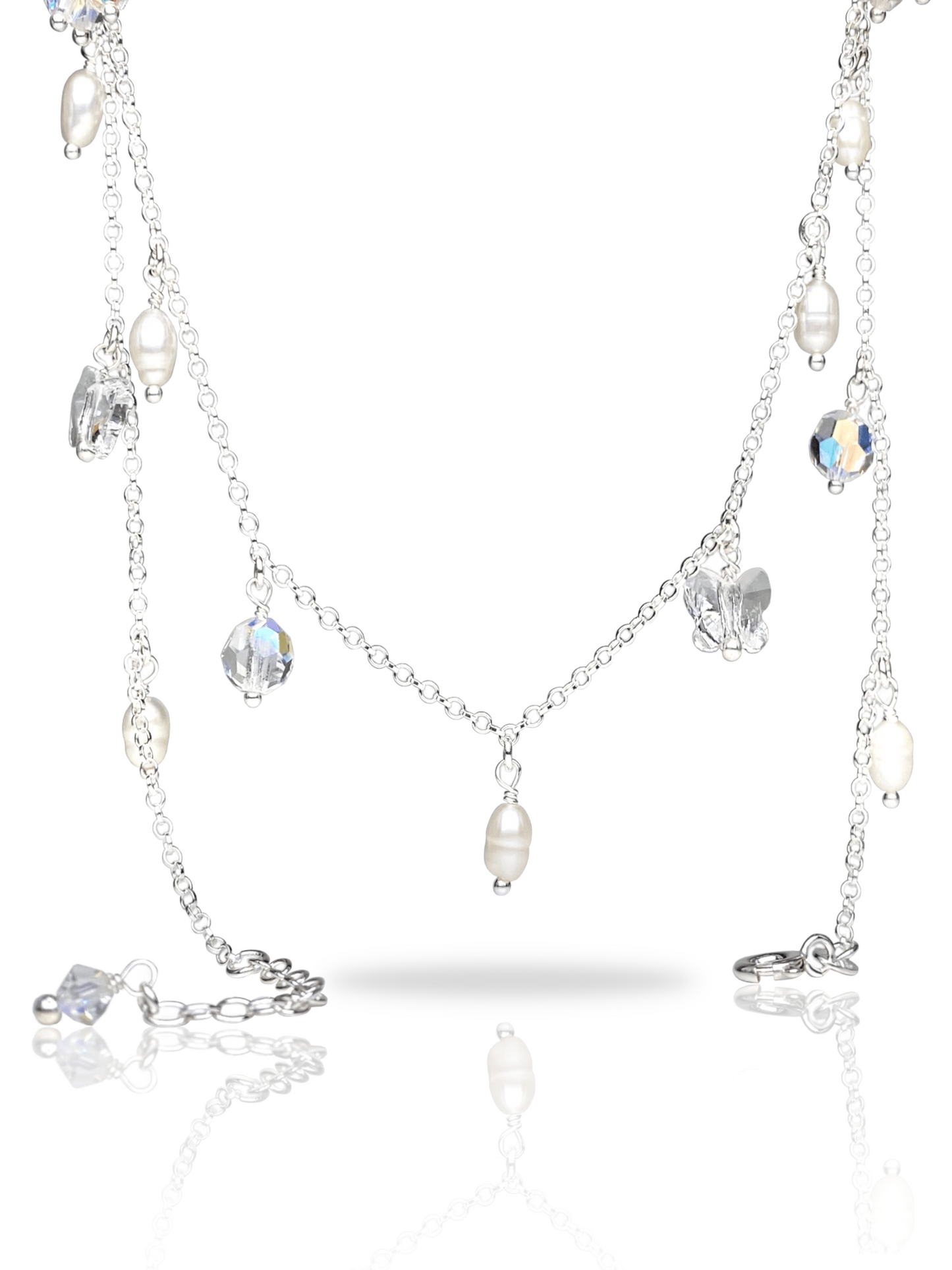 Mini Mini -kaulakoru, hopea