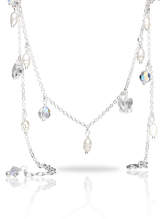 Mini Mini -kaulakoru, hopea